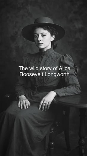 The wild story of Alice Roosevelt Longworth #history #womeninspiringwomen | Weird History Facts & Vintage Photography