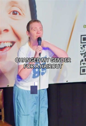 Short back and do what ye have to 🤷‍♀️🧔🏻‍♀️ #comedy #karendunbar #standup #scotland