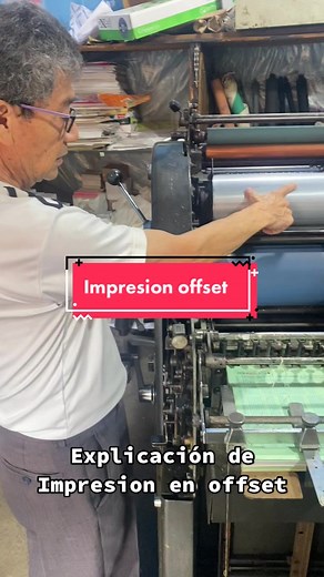 Impresion en Offset: Explicación detallada y proceso paso a paso