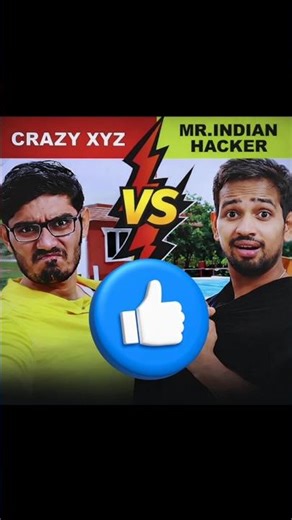 Crazy xyz vs Mr Indian Hacker 🔥 Comparison #shorts