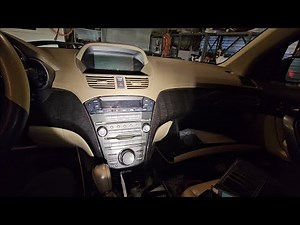 2007-2013 Acura MDX Radio and navigation Removal! DIY