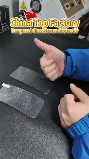 Look! Cheap tempered glass screen protector breaks so easy!