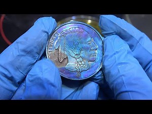 Toning Silver Coins by Anodization (fixed)