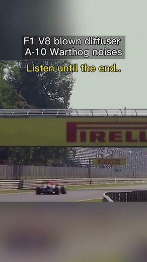 Enjoy these insane sounds!😈🔥🏎 #f1 #formula1 #formel1 #racing #foryou #foryoupage #viral #v8 #blowndiffuser