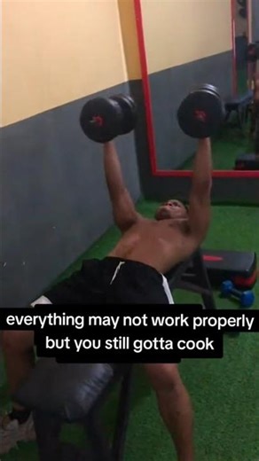 everything may not work properly but you gotta cook