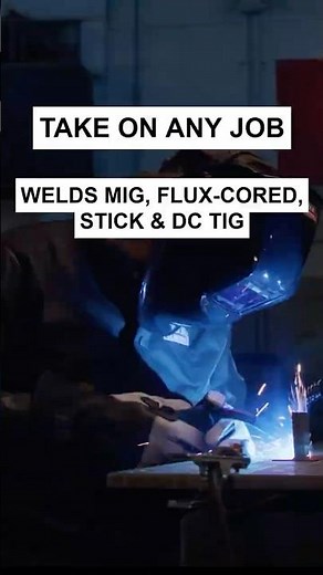 The POWER MIG® 215MPi: One Welder for Every Job 🔥 MIG • Flux‑Core • Stick • DC TIG