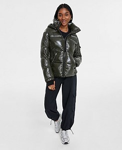 S13 Women's Kylie Hooded Water-Resistant Puffer Coat - Macy's