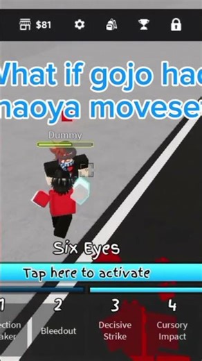 gojo had naoya moveset#shenanigans #jujutsushenanigans #roblox #memes #bloxfruits #robloxedit