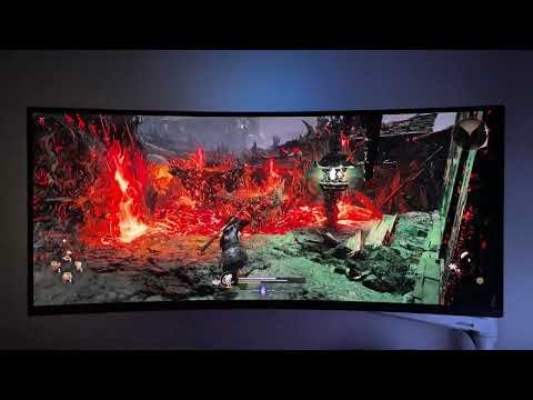 Nioh 3 ultrawide with ambilight is gorgeous 