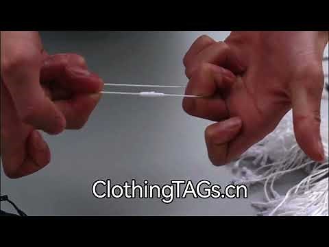 Hang Tag String Bullet Snap Lock Fasteners