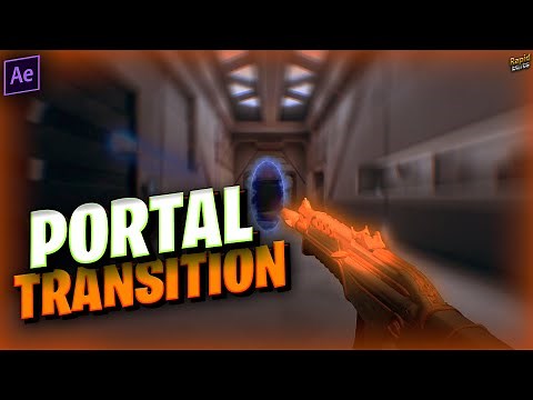 How To Make A GODLY *PORTAL* TRANSITION (Tutorial Video) - After Effects