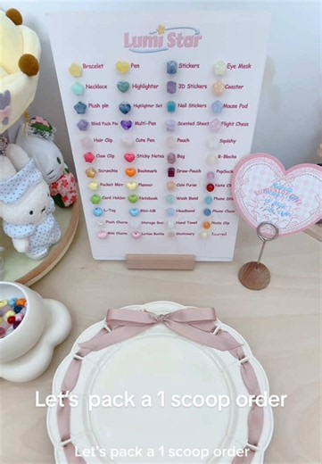 Hi Monica, this is your order packing video, hope you like it!💙✨#luckyscoop #mysterybox #asmr #packingorders #mysteryscoop
