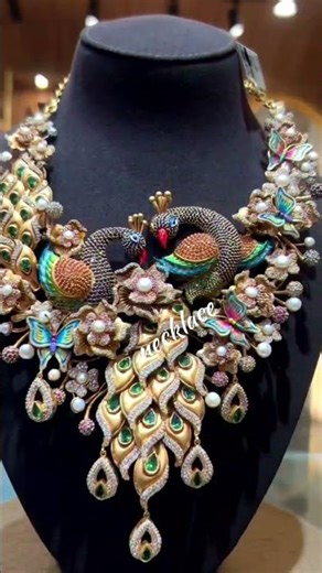 Bridal Special: Handcrafted Dancing Doll & Butterfly Jewelry Design #trending #viral #necklace