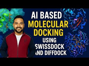 Molecular Docking in Drug Discovery demo using Bioinformatics and AI tools: SwissDock and Diffdock