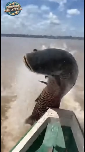 Mohamed Amaar on Instagram: "Is This the Most Dangerous Fish in the Amazon — Real or Fake? Shocking footage shows a fish known as the Torpedo Fish, which is said to have attacked boats in the Amazon River using powerful electric shocks ⚡ But are these scenes truly real? And is it scientifically possible for a fish to affect a boat with such force? In this video, we present the footage and raise the most important question: Is this a scientific reality, or just internet fantasy? #torpedofish #ele