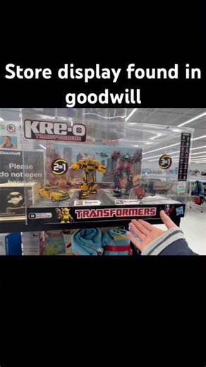 I found a toy Kre-o store display in goodwill #toys #goodwill #thrifthaul #rare