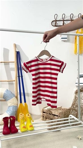 Rainbow Stripes for Newborns! 🌈 Soft Multi-Color Onesies for Baby’s First Days