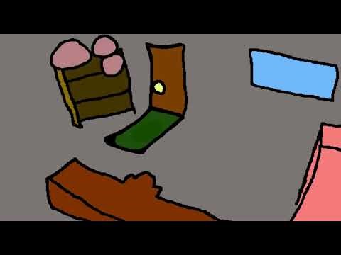 X falls down and hits a bookshelf for approximately 1 second (BFB/TPOT Rotoscope Animation)