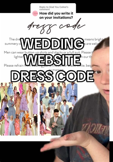 How to Get Wedding Guests to Follow Dress Code