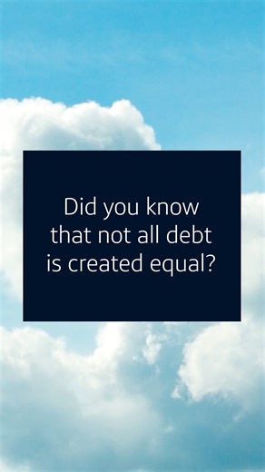 2.7K views · 224 reactions | Debt can be intimidating, but it’s not all bad! There are do’s and don’ts that can help you stay on track. | Capital One Canada | Facebook