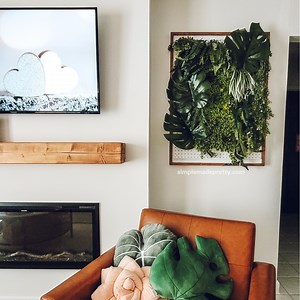 Dollar Tree DIY Faux Living Wall