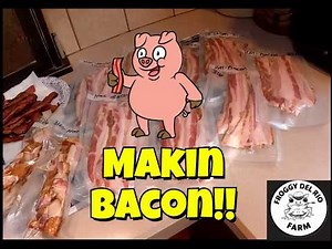 Making Real Bacon at Home. No Store Bought Needed!
