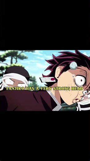 Tanjiro’s Strongest Headbutt 💥 | Demon Slayer Epic Moment | #Shorts #animeedit