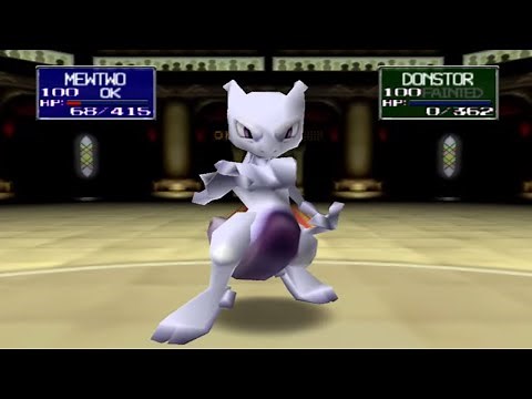 Mewtwo Gameplay - Prime Cup: Master Ball - Pokemon Stadium