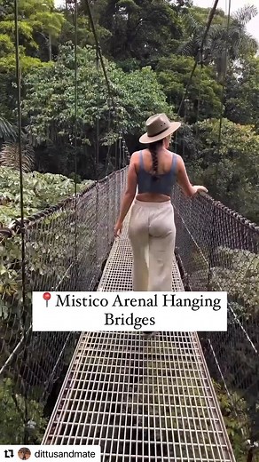 Mistico Arenal Hanging Bridges Mini Guide 👇🤩 📍Just a 30-minute drive from La Fortuna. ⏱ The Mistico Arenal Hanging Bridges Park is open daily from 6 AM to 4.30 PM. 💵 The Mistico Arenal Hanging Bridges Park entrance fee is 27 USD ( 2 USD for online purchases). 🥾 The trail is about 3.2 km long, and you can walk across 16 bridges, including 6 suspension bridges. 📸 The loop tour takes about 2.5 hours at a comfortable pace and with photography. 💭 TIP: Arrive in the morning as you can avoid the