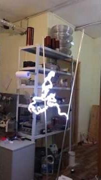 Very Big Jacobs Ladder (15+ kVa High Voltage Arc Generator)