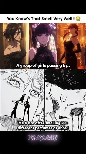 The Perfume Cloud is LETHAL 💀💨 #Relatable #Gojo #Sukuna #AnimeMeme