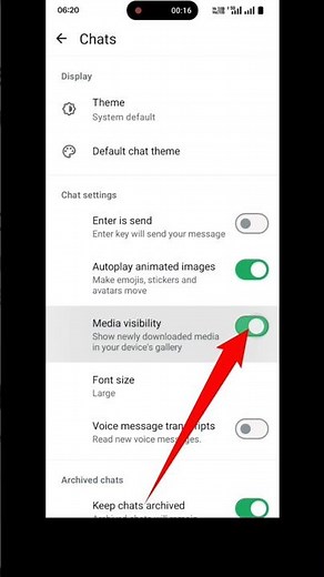 How To Not Save WhatsApp Photo In Gallery | WhatsApp Image And Video Not Showing In Gallery #shorts