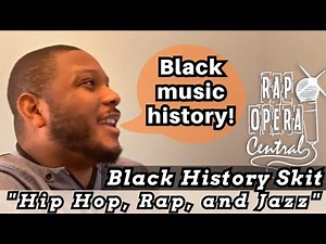 Hip Hop and Jazz | Black History Month Skit for Upper Elementary and Middle School Students Play
