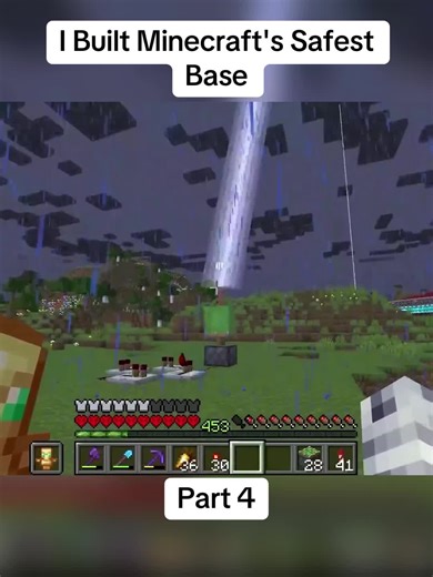 Building Minecraft's Safest Lightning Base