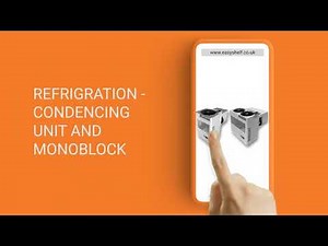 REFRIGRATION UNIT - MONOBLOCK AND CONDENSING UNIT