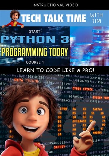 Tech Talk Time: Start Python 3 Programming Today Course 1 (2022)