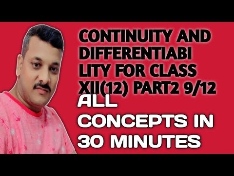 Class 12 Continuity & Differentiability | | CBSE 2025 Board #viral #maths