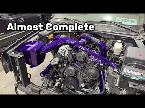 I Finally Installed the Engine in My S300 LB7 Duramax!