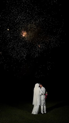 Firework photoshoot #photographerutara #photographerwedding #photographer #nikah #fireworks