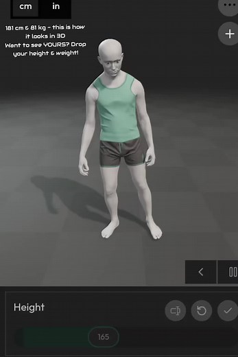 Explora tu 3D: ¿Cómo se ve tu tamaño real?