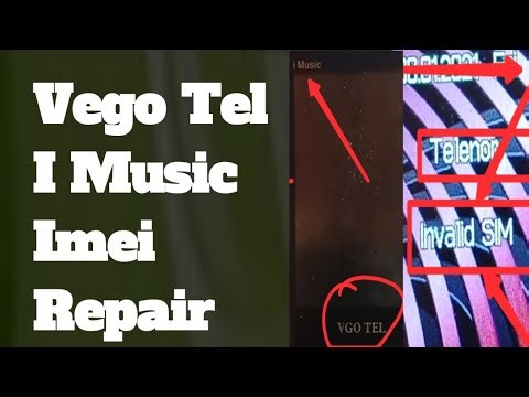 Vgo Tel i music Mobile IMEI Repair: Solutions for |SIM Register Failed |& Invalid SIM Card Problems