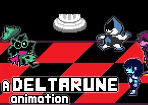 【Deltarune像素动画/授权代发】THREE Bad Guys?! （BY：CODEy）