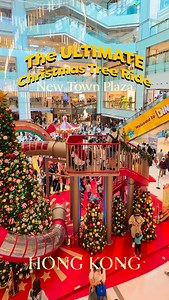 Hong Kong is more than ready for Christmas! I can’t wait to show you how exciting each mall is! 🎅🎅🎅 New Town Plaza has transformed into a Circus TOWNival 🤡🎪 featuring a 6‑meter‑tall slide! The BEST PART? It’s FREE to join! I wish I were a kid again 🙈 But no worries—adults can step inside the White Christmas Snow Globe to capture magical moments with loved ones. Christmas Circus TOWNival 🤡🎪 📆 Today until 1 Jan 🕣 10:00am – 10:00pm 📍 3/F Atrium, New Town Plaza DON’T miss the New Town Pla