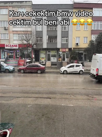 Bursa'da BMW Kar Videoları