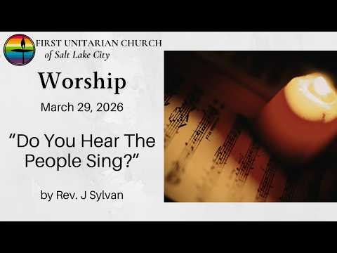 "Do You Hear the People Sing?" (March 29, 2026)