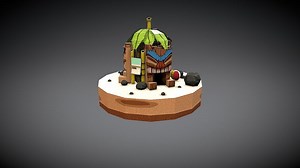 Tiki Hut - 3D model by SeyNeyThen (@blackmagik45)