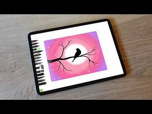 How to draw a 5 Minute Painting in Drawing Desk App 🎨 Ideas for the Best Drawing App for iPad!