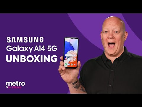Samsung Galaxy A14 5G Unboxing | Metro by T-Mobile