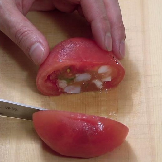 カラフルなお惣菜 夏野菜のトマトゼリー寄せ ｜和食のレシピ集 ｜和食のレシピ集