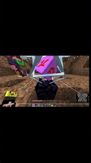 Minecraft Mace X Crystal Totem Popping ASMR #asmr #foryou #minecraft #pvp #multiplayer